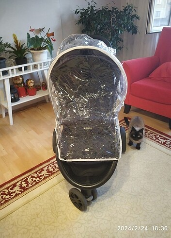 Joie marka çok çok temiz.Sürüşü harika yormaz,lacivert,kademeli, - Görsel 18