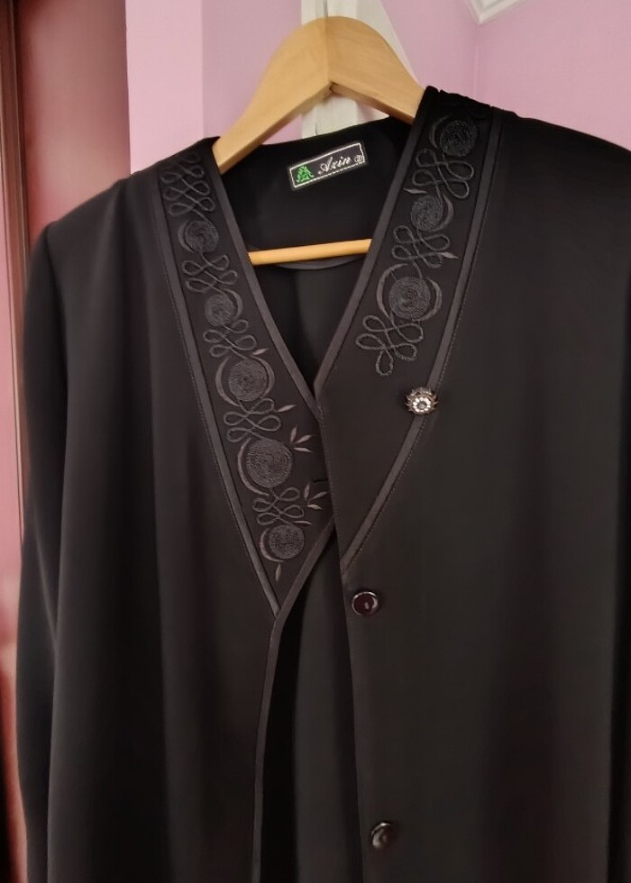 Bayan pardesü ferace İran mali sifir - Görsel 2