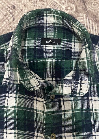 Koyu Yeşil Düğmeli erkek  Gömlek - Görsel 3