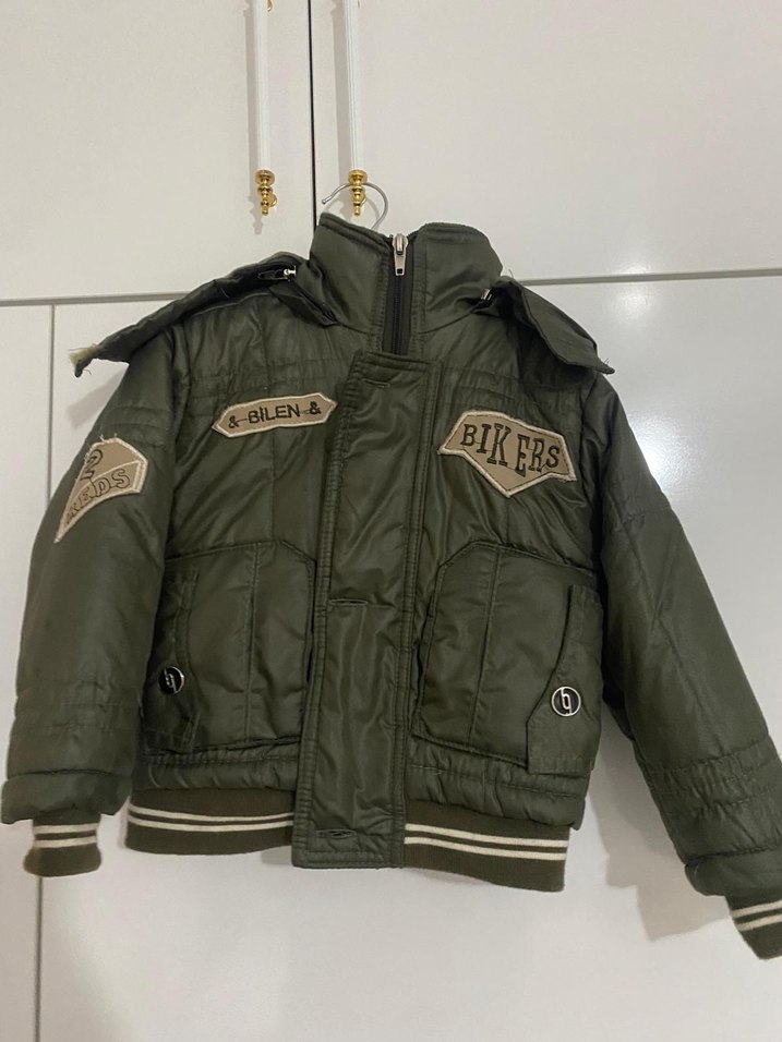 Kapüşonlu Fermuarlı Erkek Çocuk Hırka - Görsel 2