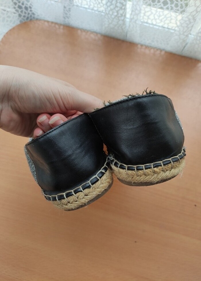 Siyah espadril - Görsel 3