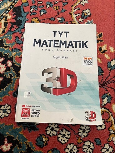 Tyt Matematik 3 D yayınları