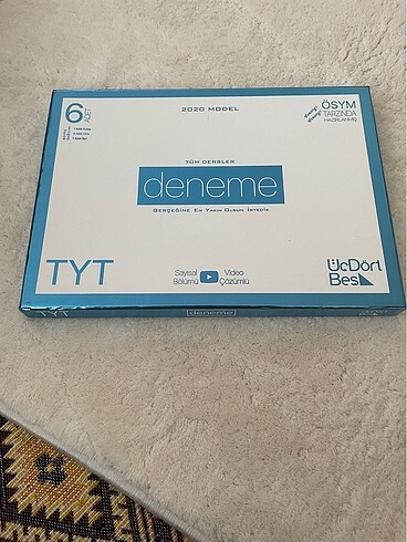 Tyt Tüm Dersler Deneme 345 Yayınları