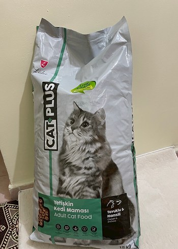  Beden Renk Yetişkin Kedi Maması 15 kg - Hamsili