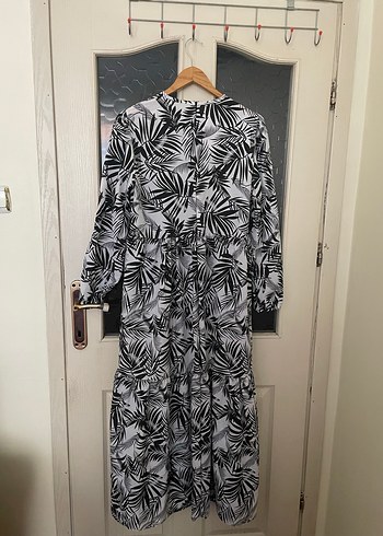 Bayan Tesettür Elbise 42 Beden - Görsel 4