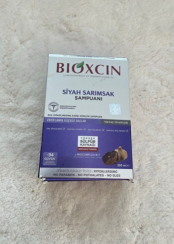 Avon Bioxcin Siyah Sarımsak Şampuan 300 ml