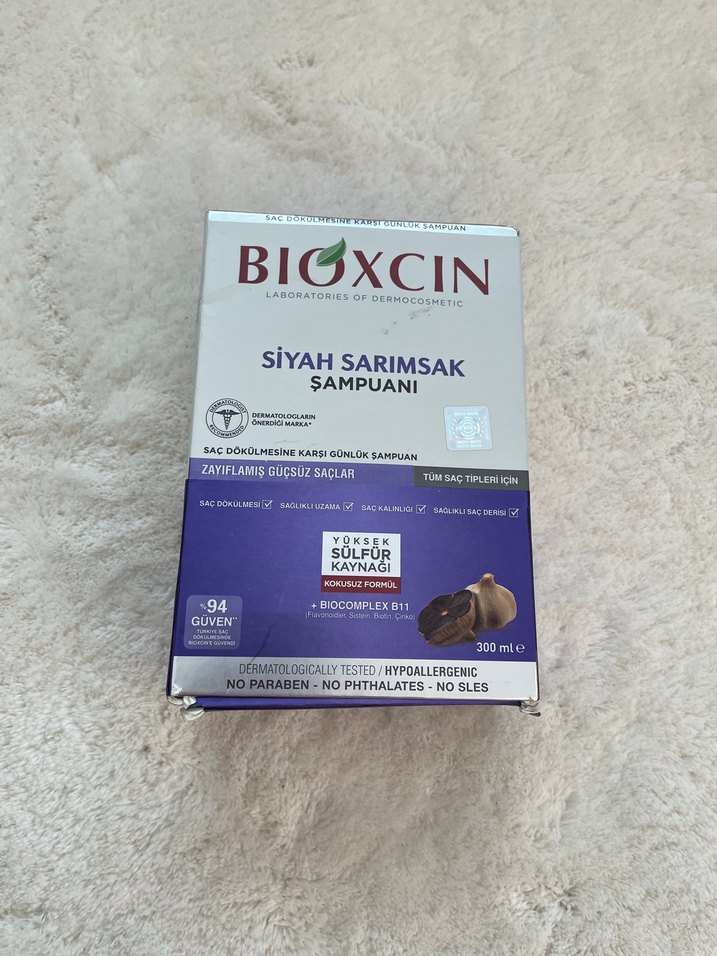 Bioxcin Siyah Sarımsak Şampuan 300 ml - Görsel 2