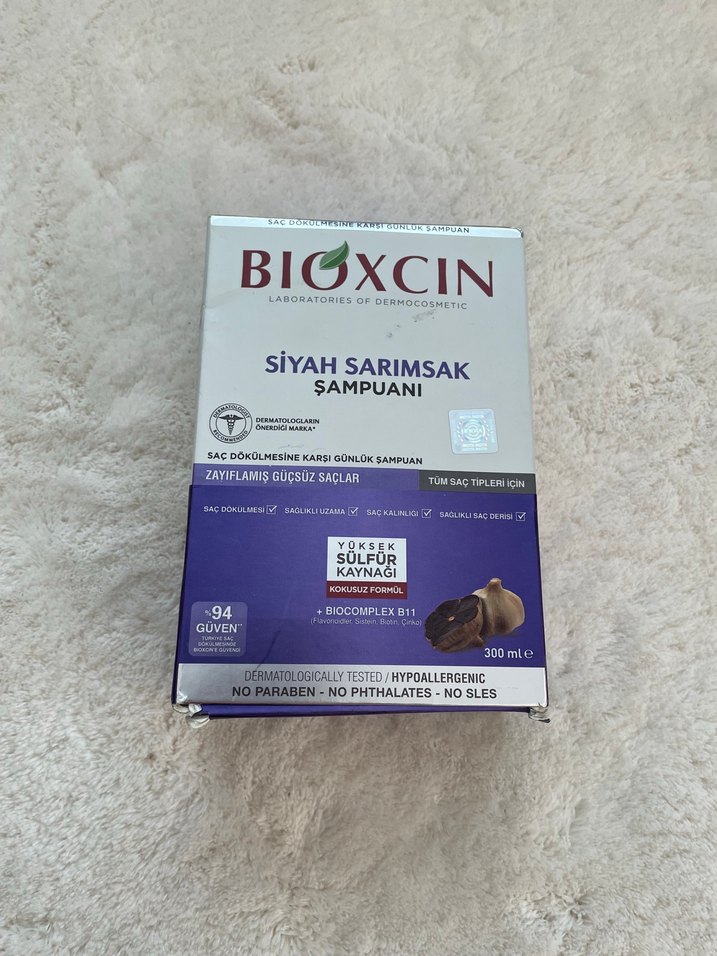 Bioxcin Siyah Sarımsak Şampuan 300 ml - Görsel 3