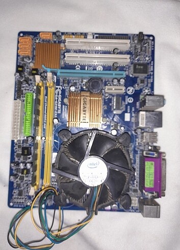 Gigabyte anakart Ram işlemci. 