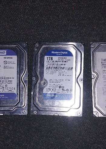 1TB Sabit Disk 5 adet. arızalı. parça için.