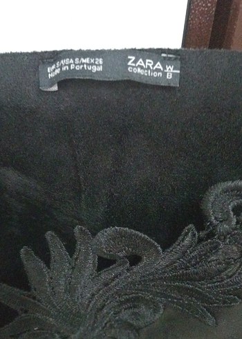 Siyah Deri Nakışlı Strappy Bustiyer - Görsel 5