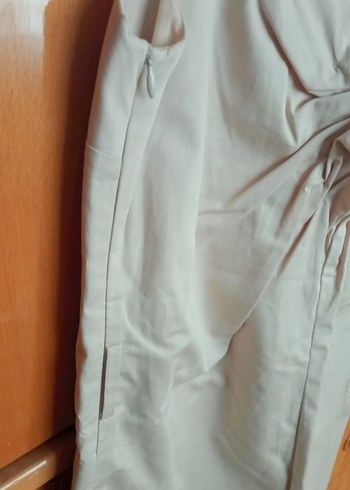 Bej Renkli kalın askılı elbise - Görsel 3