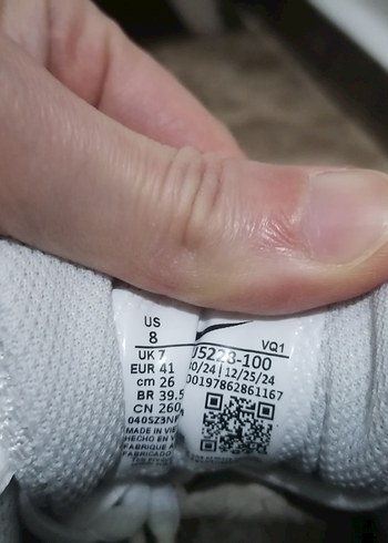 Nike Beyaz Spor Ayakkabı - Görsel 6