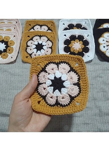 Afrika Çiçeği Motif 