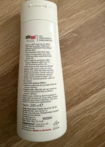 Sebamed Saç Dökülmesine Karşı Şampuan 200 ml - Görsel 2