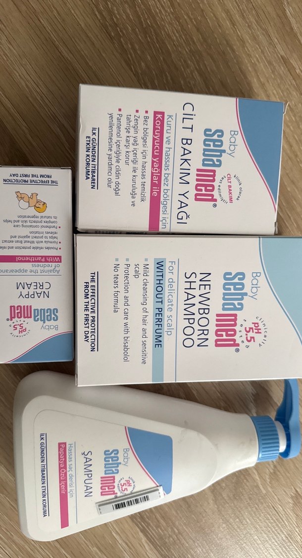Sebamed Bebek Şampuanı ve Cilt Bakım Yağı - Görsel 2