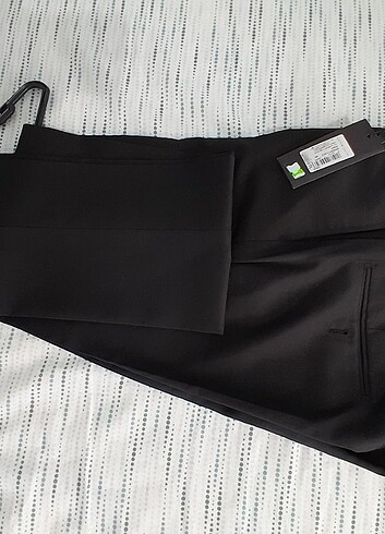 44 Beden siyah Renk Erkek kumaş pantolon (Hatemoglu)