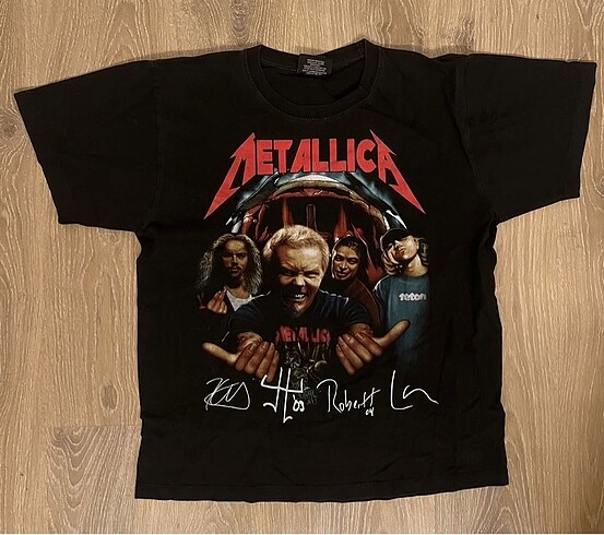 Metallica vintage tişört