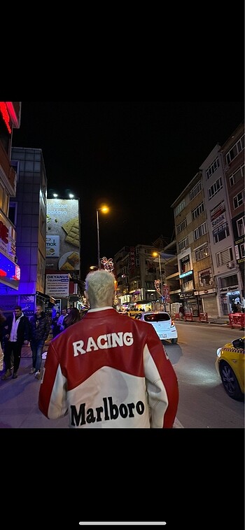 Marlboro deri ceket