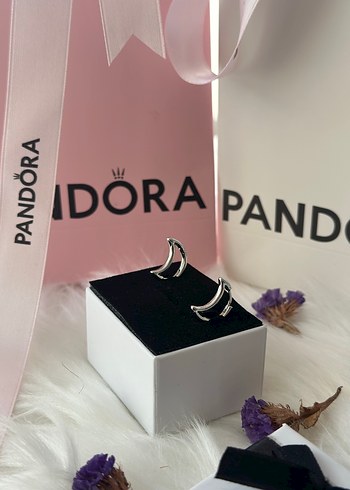  Beden Pandora Yarım Ay Halka Küpe