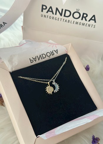 Beden Pandora Ay-Güneş Kolye