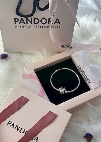 Beden Pandora Disney Işıltılı Minnie Bileklik