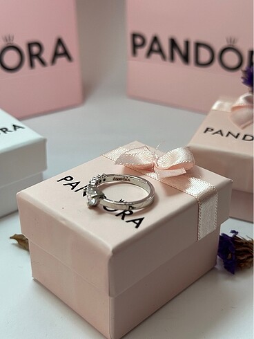 Beden beyaz Renk Pandora Yüzük