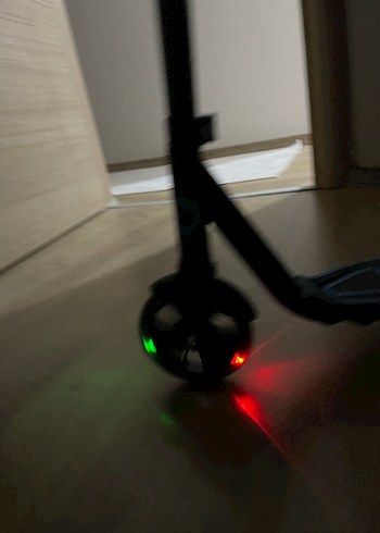 Mavi Çocuk Scooterı ışıklı zilli - Görsel 4