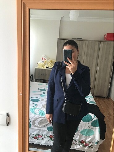 Lacivert blazer ceket