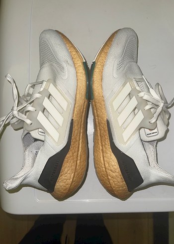 Adidas Ultraboost 22 Beyaz Erkek Koşu Ayakkabısı - Görsel 3