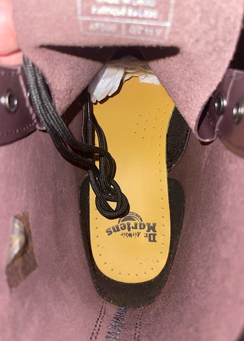 Dr. Martens 1460 Bordo Deri Bot - Görsel 9