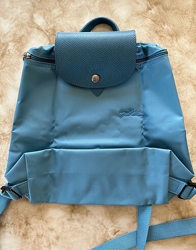 Mavi Longchamp sirt cantasi