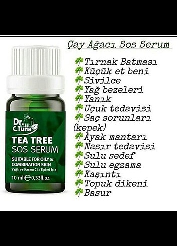 Farmasi çay ağacı sos serum