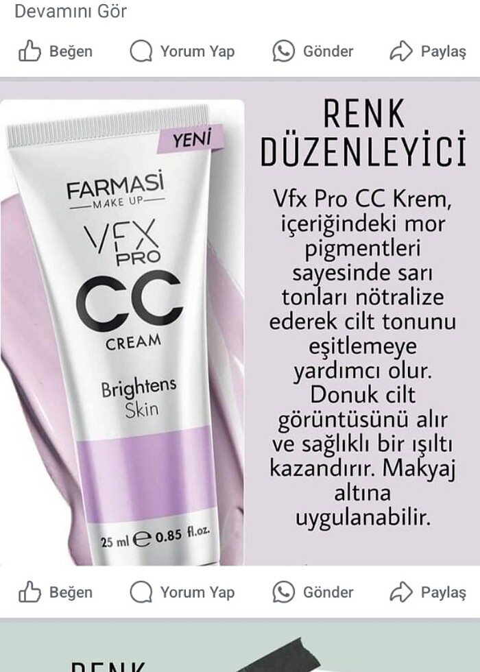 Farmasi vfx pro cc baz - Görsel 2