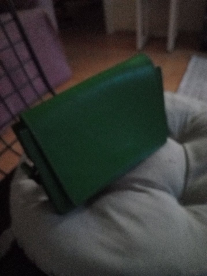 Yeşil Süet Kadın Çanta - Görsel 3