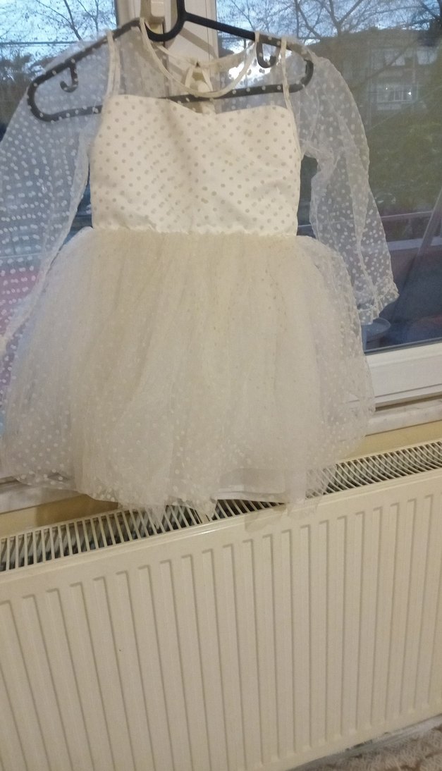 Beyaz Dantel Detaylpuantıyelı gelınlıl.8 yasa uygun. - Görsel 2