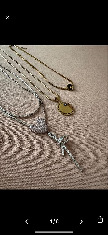 Accessorize Çelik kolye