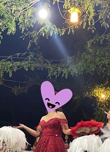 Abiye Kırmızı abiye kına elbisesi