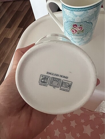  Beden mavi Renk 4 adet english home kupa
