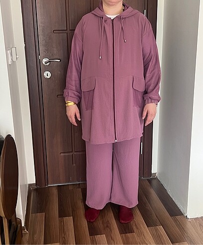 Sıfır etiketli takım yazlık 46 beden