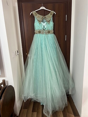 Sıfır tuvalet/ abiye taşlı 36/38 beden - Görsel 6