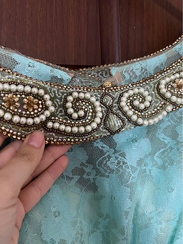 Sıfır tuvalet/ abiye taşlı 36/38 beden - Görsel 4