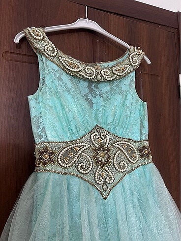 Sıfır tuvalet/ abiye taşlı 36/38 beden - Görsel 2