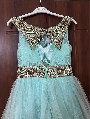 Sıfır tuvalet/ abiye taşlı 36/38 beden - Görsel 9