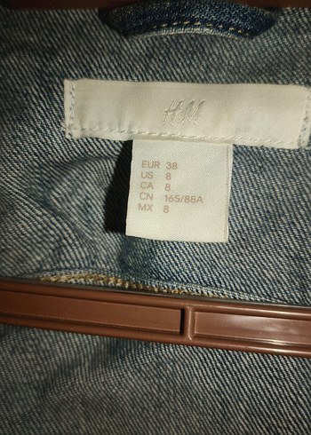 H&M Düğmeli Mavi Kadın Denim Ceket