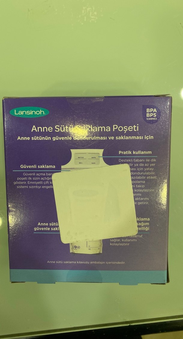 Lansinoh Anne Sütü Saklama Poşeti 50 Adet - Görsel 2