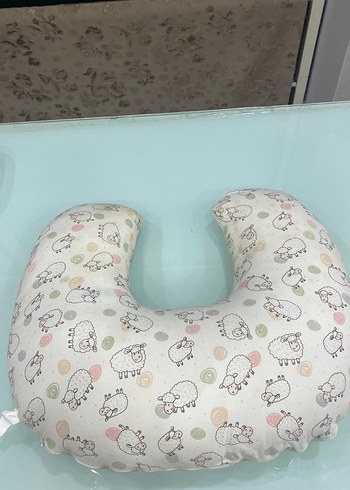 Bej Desenli Emzirme ve Hamile Destek Yastığı - Görsel 2