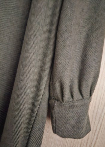 Haki Uzun Salaş Kadın Elbise - Görsel 3