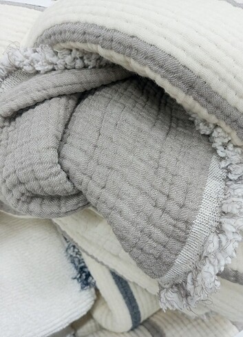 Muslin Çift kişilik  yatak ortusu - Görsel 3