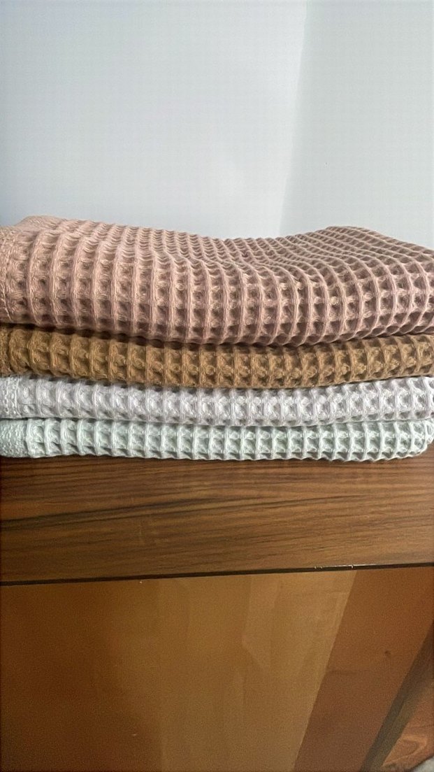 waffle banyo havlusu 80'e 150 - Görsel 2